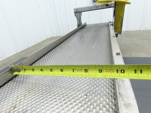 Livonia B-12 Magnetic Slide Chip Conveyor 12"W x 110"L Belt-Less 230/460V 3PH