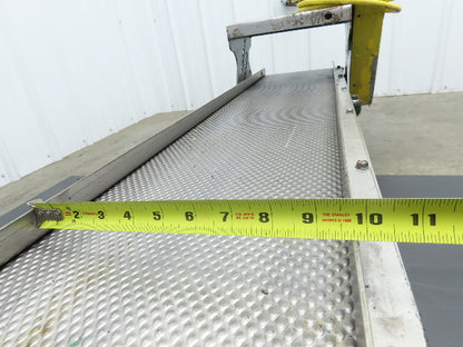 Livonia B-12 Magnetic Slide Chip Conveyor 12"W x 110"L Belt-Less 230/460V 3PH
