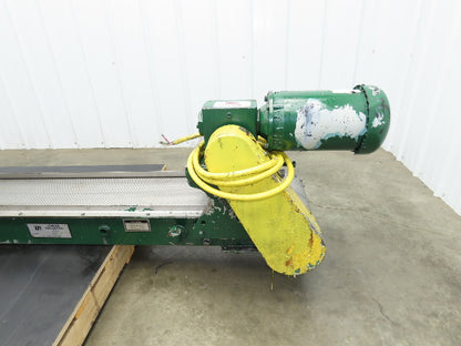 Livonia B-12 Magnetic Slide Chip Conveyor 12"W x 110"L Belt-Less 230/460V 3PH