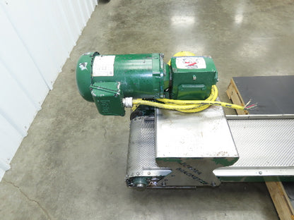 Livonia B-12 Magnetic Slide Chip Conveyor 12"W x 110"L Belt-Less 230/460V 3PH
