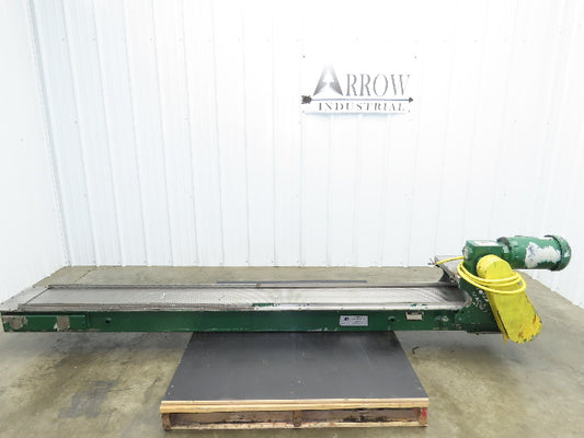 Livonia B-12 Magnetic Slide Chip Conveyor 12"W x 110"L Belt-Less 230/460V 3PH