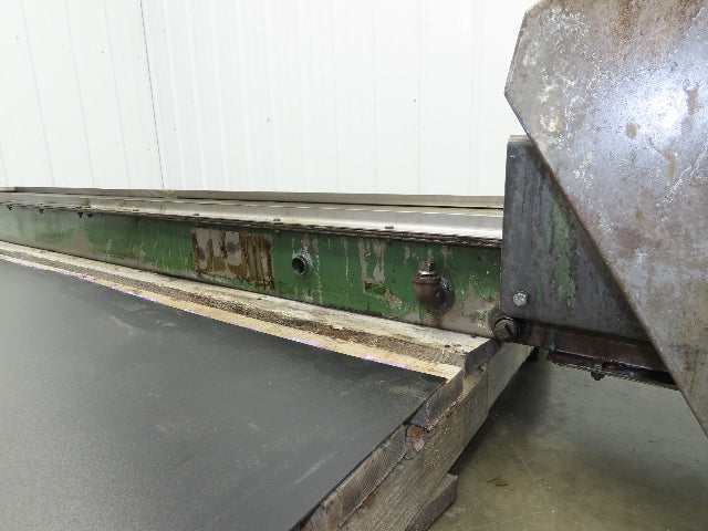 Livonia B-12 Magnetic Slide Chip Conveyor 12"W x 109"L Belt-Less 230/460V 3PH