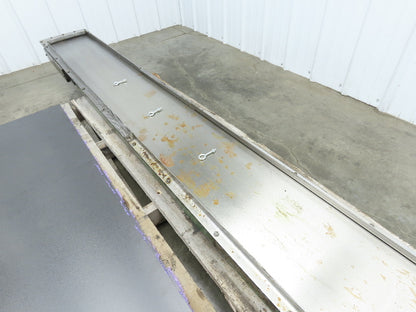 Livonia B-12 Magnetic Slide Chip Conveyor 12"W x 109"L Belt-Less 230/460V 3PH
