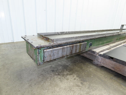 Livonia B-12 Magnetic Slide Chip Conveyor 12"W x 109"L Belt-Less 230/460V 3PH