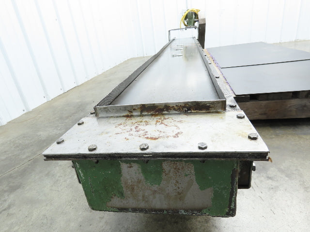 Livonia B-12 Magnetic Slide Chip Conveyor 12"W x 109"L Belt-Less 230/460V 3PH