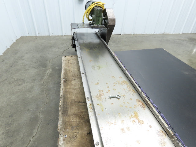 Livonia B-12 Magnetic Slide Chip Conveyor 12"W x 109"L Belt-Less 230/460V 3PH
