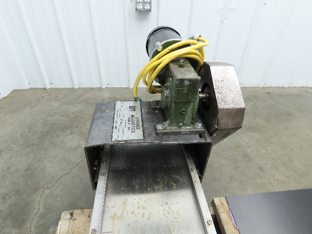 Livonia B-12 Magnetic Slide Chip Conveyor 12"W x 109"L Belt-Less 230/460V 3PH