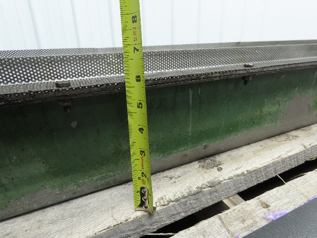 Livonia B-12 Magnetic Slide Chip Conveyor 12"W x 109"L Belt-Less 230/460V 3PH