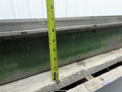 Livonia B-12 Magnetic Slide Chip Conveyor 12"W x 109"L Belt-Less 230/460V 3PH