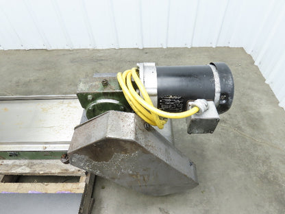 Livonia B-12 Magnetic Slide Chip Conveyor 12"W x 109"L Belt-Less 230/460V 3PH