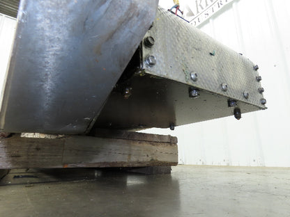 Livonia B-12 Magnetic Slide Chip Conveyor 12"W x 109"L Belt-Less 230/460V 3PH