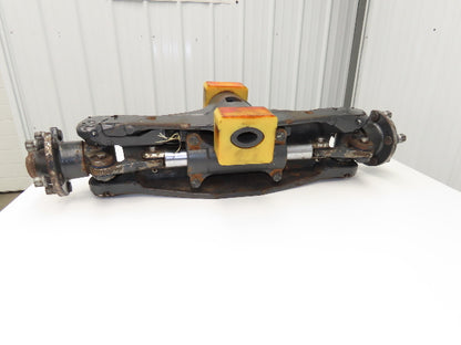 Linde E32CL Forklift Rear 5 Lug Axle Dual Hydraulic Steering Assembly