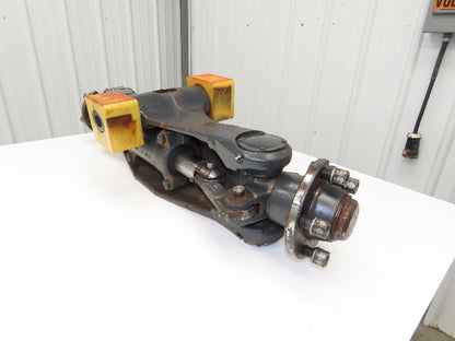 Linde E32CL Forklift Rear 5 Lug Axle Dual Hydraulic Steering Assembly