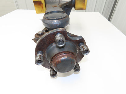 Linde E32CL Forklift Rear 5 Lug Axle Dual Hydraulic Steering Assembly