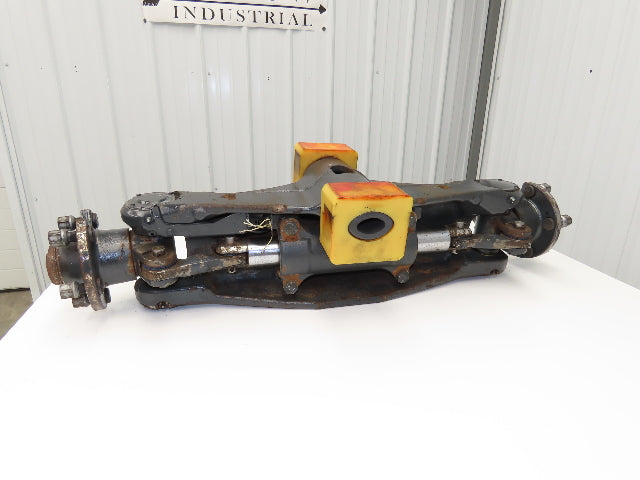 Linde E32CL Forklift Rear 5 Lug Axle Dual Hydraulic Steering Assembly