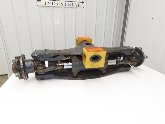 Linde E32CL Forklift Rear 5 Lug Axle Dual Hydraulic Steering Assembly