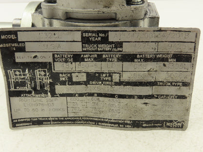 Linde 000 981 04 60 Forklift Hydraulic Gear Pump Removed From E32CL