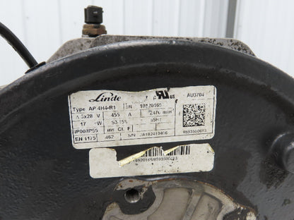 Linde AP 4H4-R1 Forklift Hydraulic Pump Motor 24VDC Removed From E32CL
