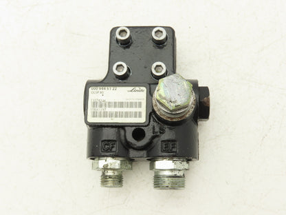 Linde 000 944 51 22 Forklift Hydraulic Pump Valve OLSP 80 Removed From E32CL