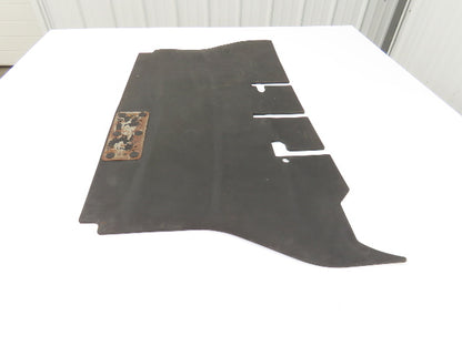 Linde 13474313000 Forklift Rubber Floor Mat Removed From E32CL