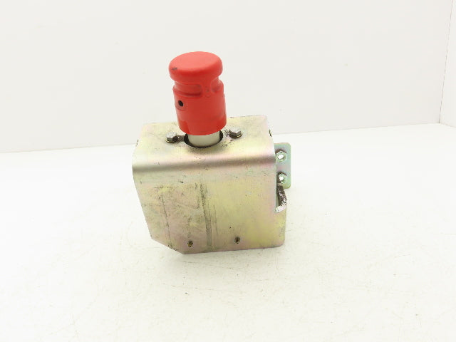 Linde Forklift E Stop With Bracket Removed From E32CL