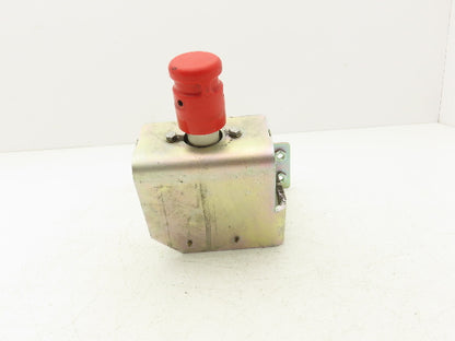 Linde Forklift E Stop With Bracket Removed From E32CL