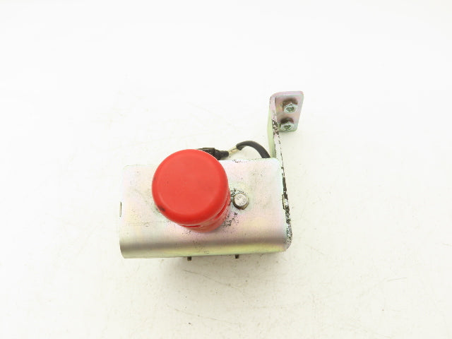 Linde Forklift E Stop With Bracket Removed From E32CL