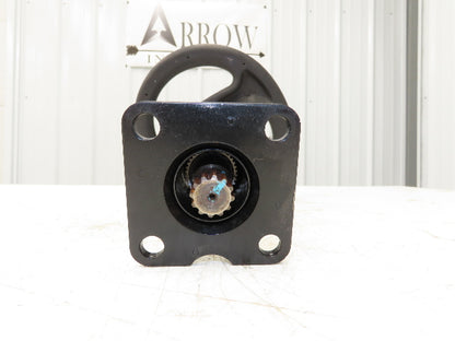 Linde 12855421000 Forklift Steering Wheel & Column W/Horn Removed From E32CL