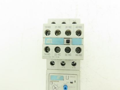 Siemens 3RB2036-1UB0 Motor Protection Overload relay 12.5-50A w/40A Contactor