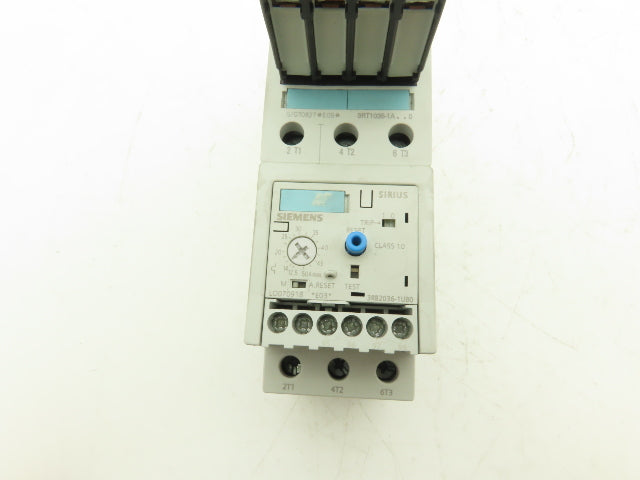 Siemens 3RB2036-1UB0 Motor Protection Overload relay 12.5-50A w/40A Contactor