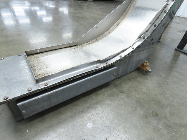 Livonia B-11 11"W x 73"L Magnetic Incline Chip Conveyor 38" Discharge 230/460V