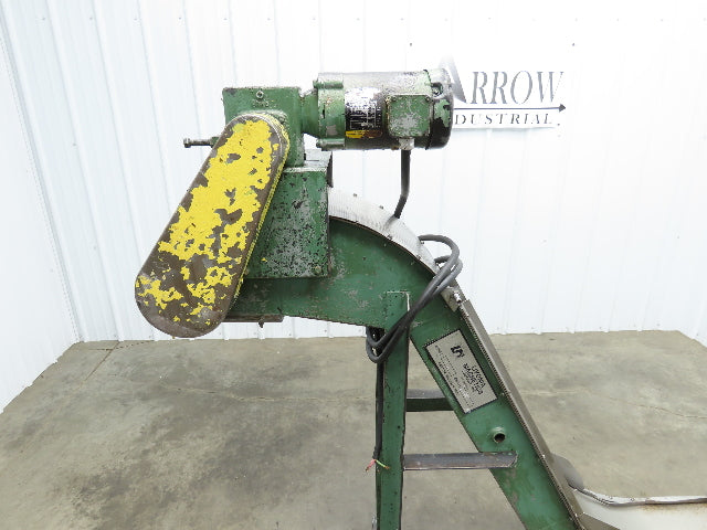 Livonia B-11 11"W x 73"L Magnetic Incline Chip Conveyor 38" Discharge 230/460V