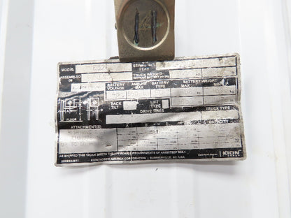 Linde Forklift Accelerator & Brake Pedal Assembly With Potentiometer From E32CL