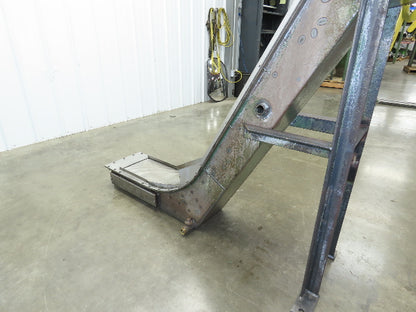 Livonia B-11 11"W x 73"L Magnetic Incline Chip Conveyor 38" Discharge 230/460V