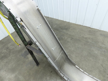 Livonia B-11 11"W x 73"L Magnetic Incline Chip Conveyor 38" Discharge 230/460V