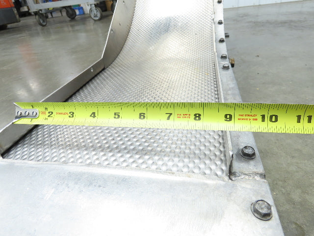 Livonia B-11 11"W x 73"L Magnetic Incline Chip Conveyor 38" Discharge 230/460V