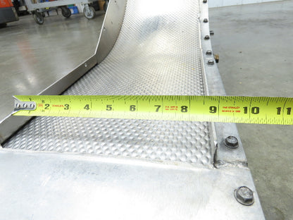 Livonia B-11 11"W x 73"L Magnetic Incline Chip Conveyor 38" Discharge 230/460V