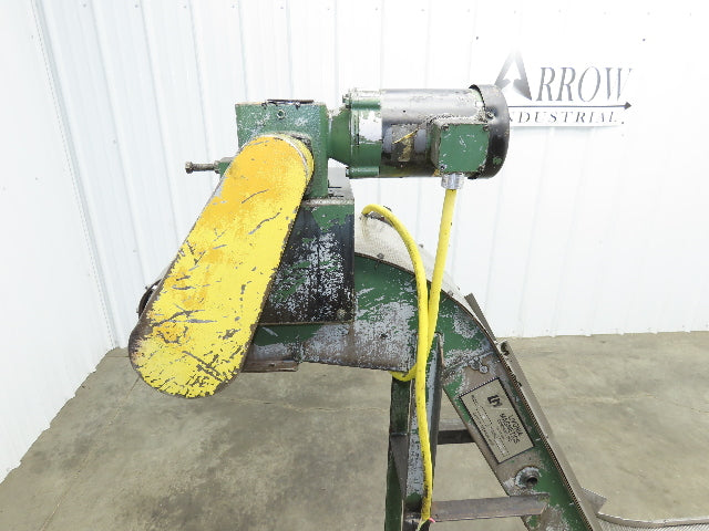 Livonia B-11 11"W x 73"L Magnetic Incline Chip Conveyor 38" Discharge 230/460V
