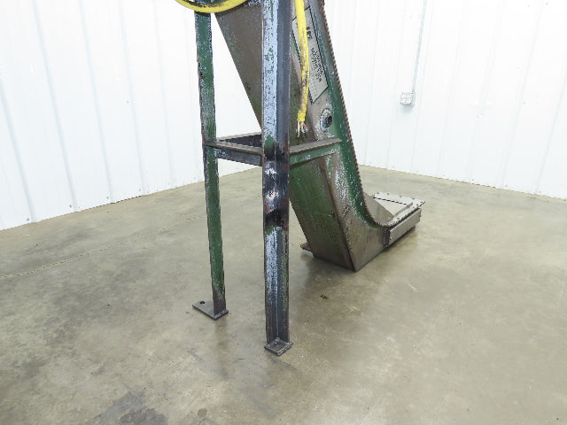 Livonia B-11 11"W x 73"L Magnetic Incline Chip Conveyor 38" Discharge 230/460V