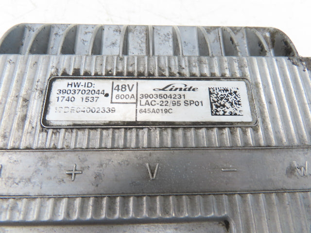 Linde 3903504231 Forklift CP Control Output Module Removed From E32CL