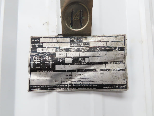 Linde 3903504230 Forklift CP Control Output Module Removed From E32CL