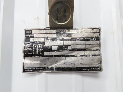 Linde 3903504230 Forklift CP Control Output Module Removed From E32CL