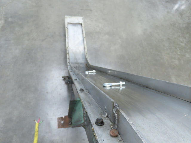 8"W x 58"L Magnetic Incline Chip Conveyor Belt-Less 37" Discharge 230/460V 3PH