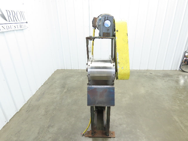 8"W x 58"L Magnetic Incline Chip Conveyor Belt-Less 37" Discharge 230/460V 3PH