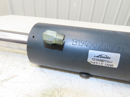 Linde 13194901504 Forklift Hydraulic Tilt Cylinder Removed From E32CL