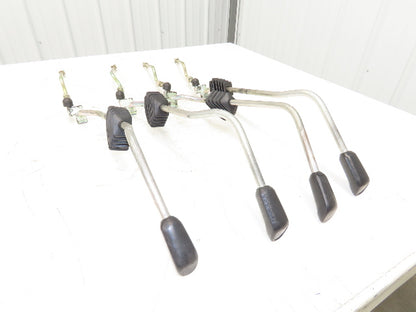 Linde Forklift Four Lever Control Set Lift Tilt Shift Position off E32CL