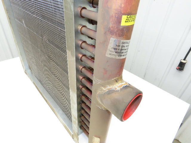 Heatcraft 5SA0802C-24X24FPT Oven Steam Condenser Coil Heat Exchanger 2-1/2"NPT