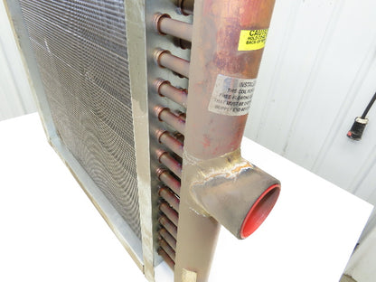 Heatcraft 5SA0802C-24X24FPT Oven Steam Condenser Coil Heat Exchanger 2-1/2"NPT