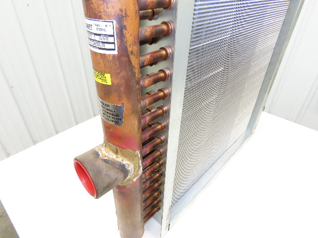 Heatcraft 5SA0802C-24X24FPT Oven Steam Condenser Coil Heat Exchanger 2-1/2"NPT