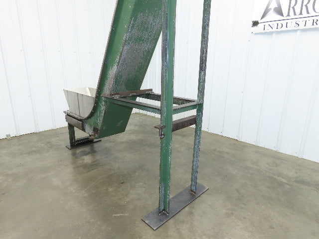 Livonia B-14 14"W x 88"L Magnetic Incline Chip Conveyor 72" Discharge 230/460V